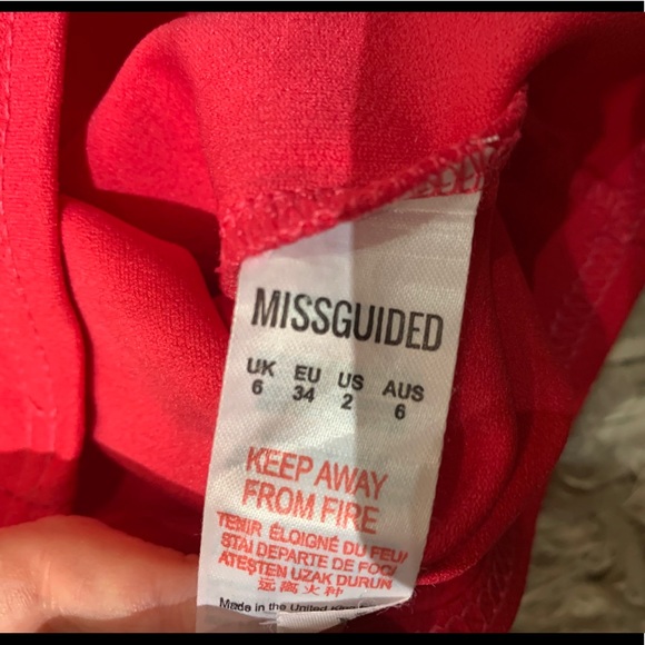 3/25$💓 Missguided Pink Bardot Off the Shoulder Dress - Picture 3 of 5